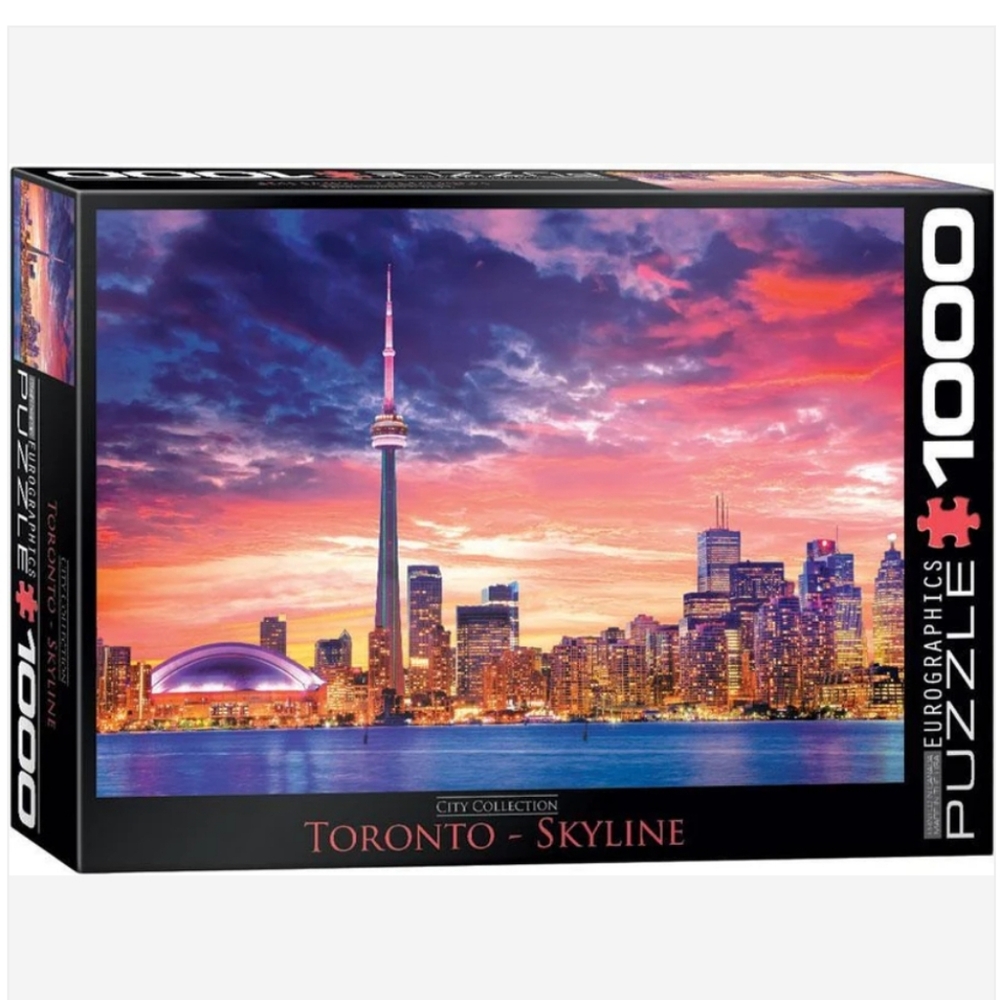 Eurographics City Collection Toronto Skyline Puzzle